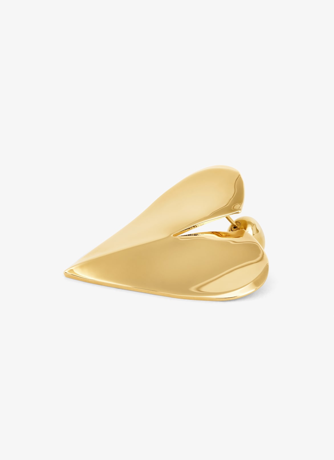LE CŒUR TORN EARRINGS ALAÏA GOLD LE CŒUR TORN EARRINGS
